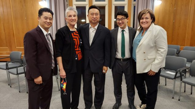 Northbrook시장 취임식