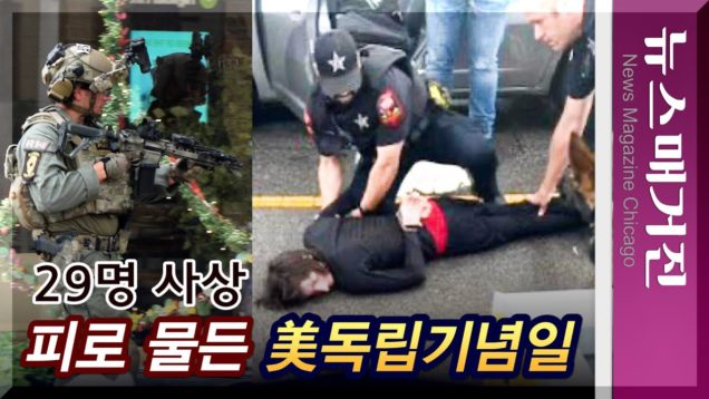 [충격 현장] 29명 사상…피로 물든 시카고 인근 독립기념일 퍼레이드