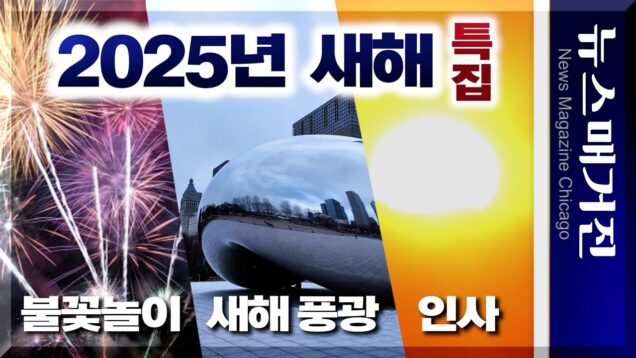 [새해 특집] 2025 새해의 불꽃놀이, 아침 풍광, 새해인사 시리즈